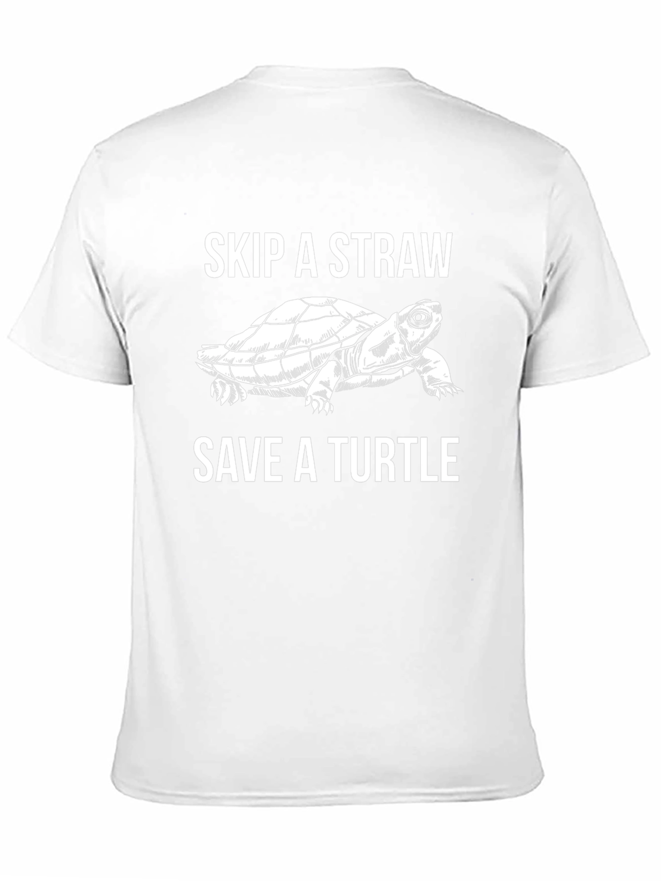 Skip a Straw Save a Turtle Graphic Tee