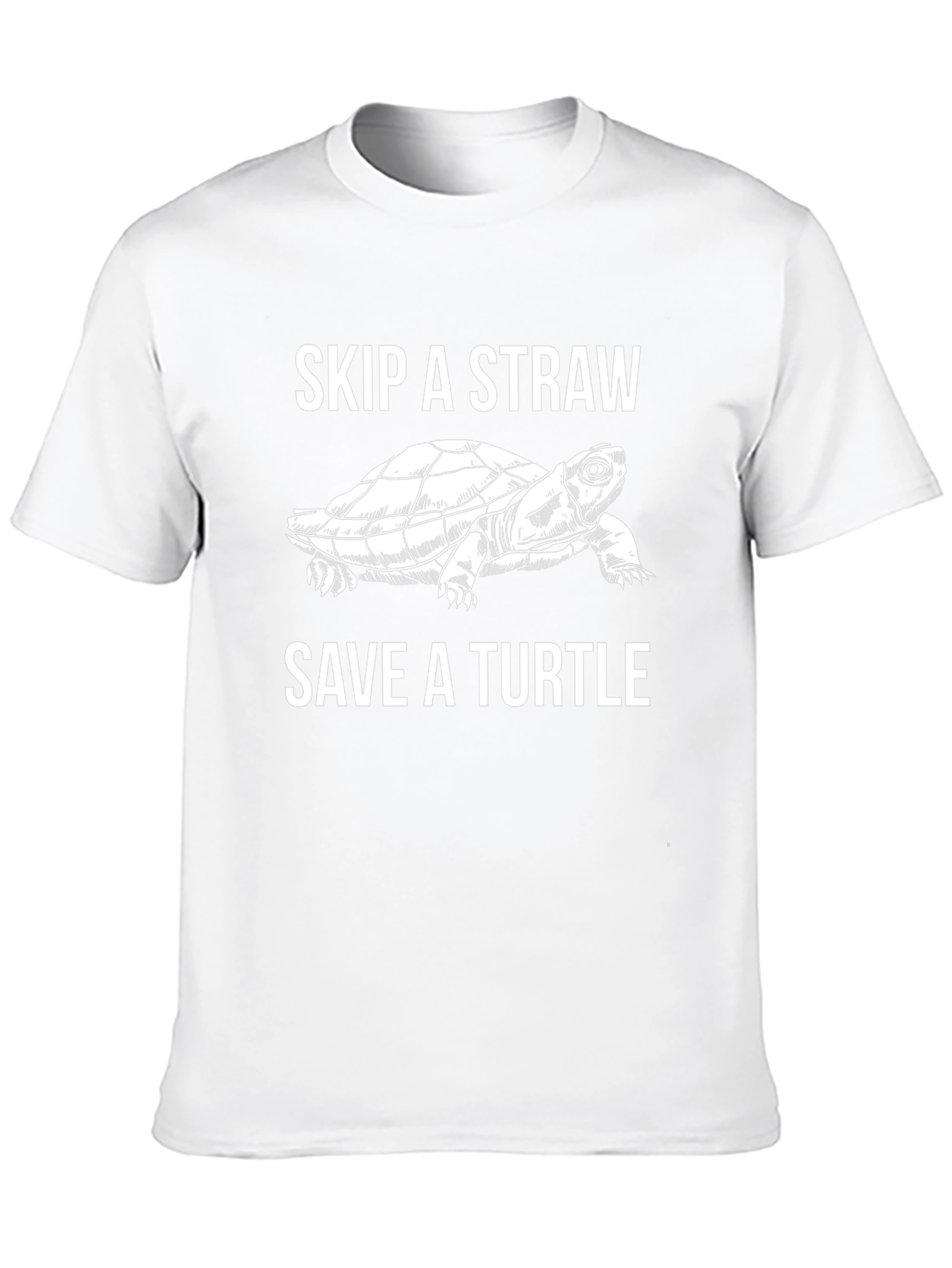 Skip a Straw Save a Turtle Graphic Tee