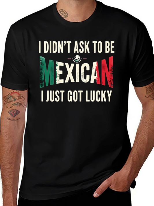 Lucky Mexican T-Shirt - Funny Heritage Pride Tee