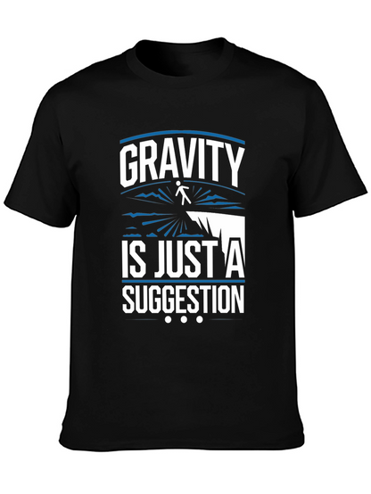 Gravity Suggestion Graphic Tee - Black