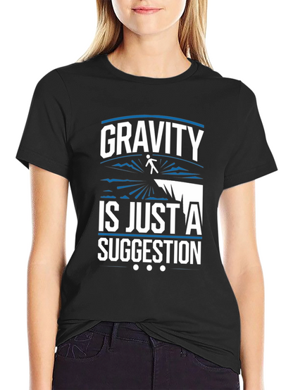 Gravity Suggestion Graphic Tee - Black