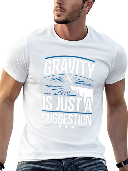 Gravity Suggestion Graphic Tee - Black