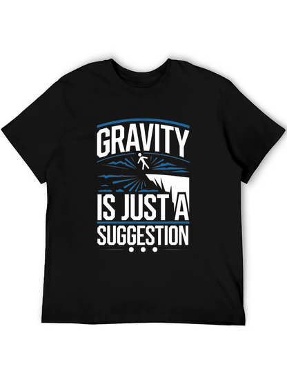 Gravity Suggestion Graphic Tee - Black