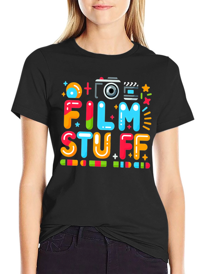 Film Stuff Graphic Tee - Movie Lover T-Shirt