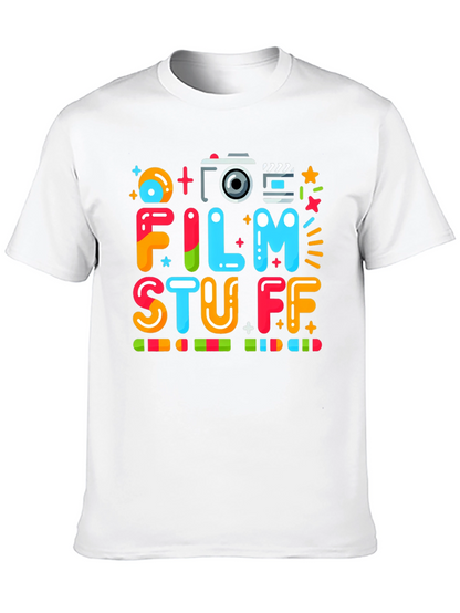 Film Stuff Graphic Tee - Movie Lover T-Shirt