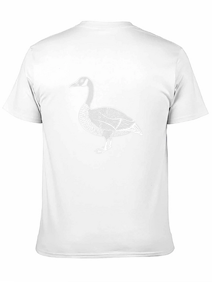 Goose Graphic Black T-Shirt - Wildlife Tee