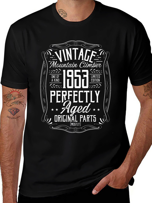 Vintage Mountain Climber 1953 T-Shirt