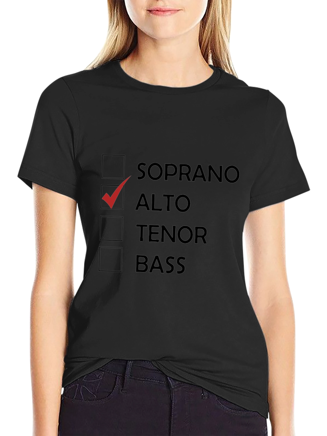 Alto Singer T-Shirt - Voice Part Tee