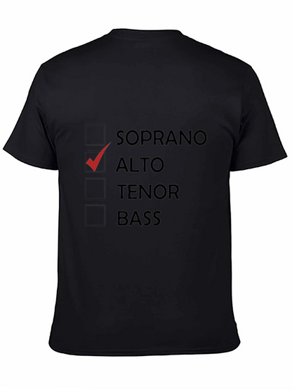 Alto Singer T-Shirt - Voice Part Tee