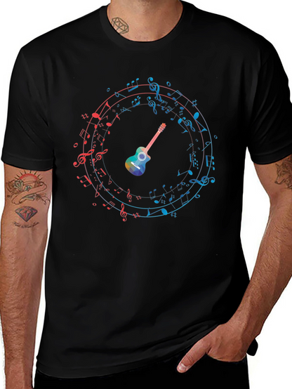 Musical Guitar Graphic Tee