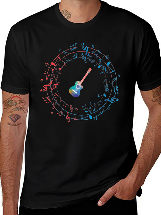 Musical Guitar Graphic Tee