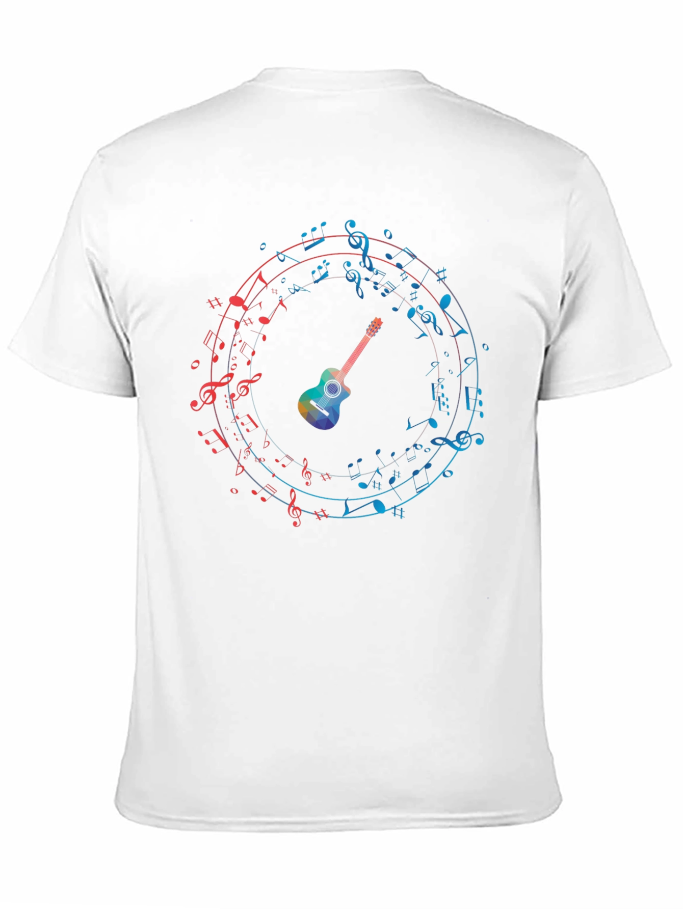 Musical Guitar Graphic Tee