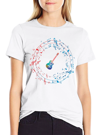 Musical Guitar Graphic Tee