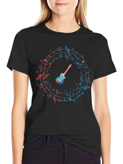 Musical Guitar Graphic Tee