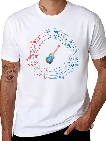 Musical Guitar Graphic Tee