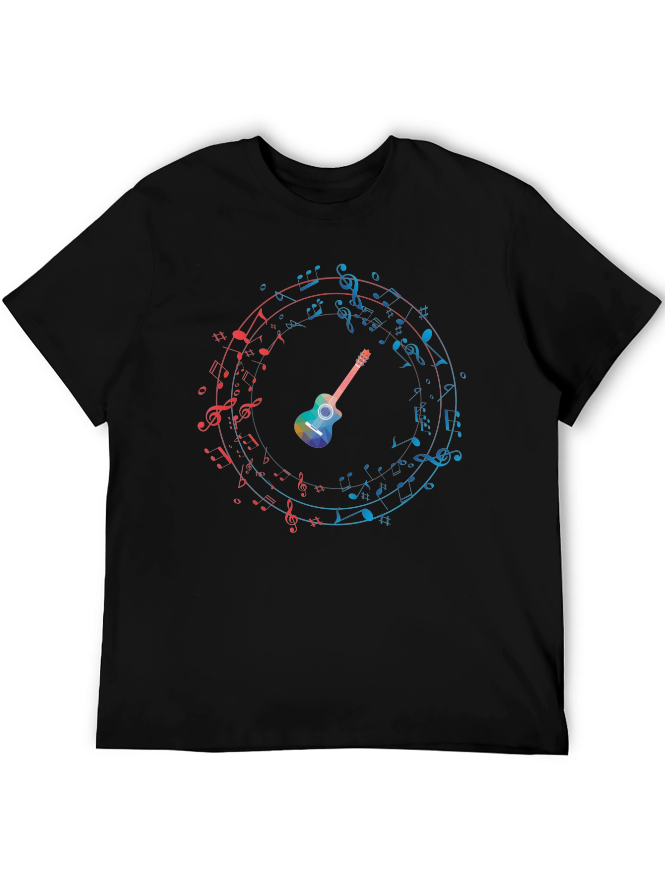 Musical Guitar Graphic Tee