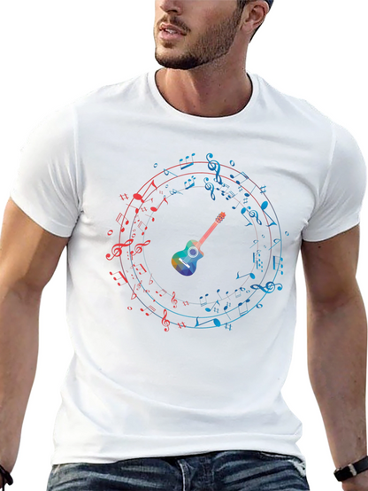 Musical Guitar Graphic Tee