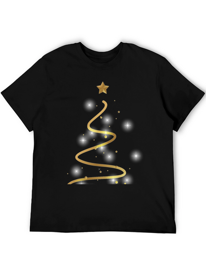 Festive Christmas Tree Graphic Tee