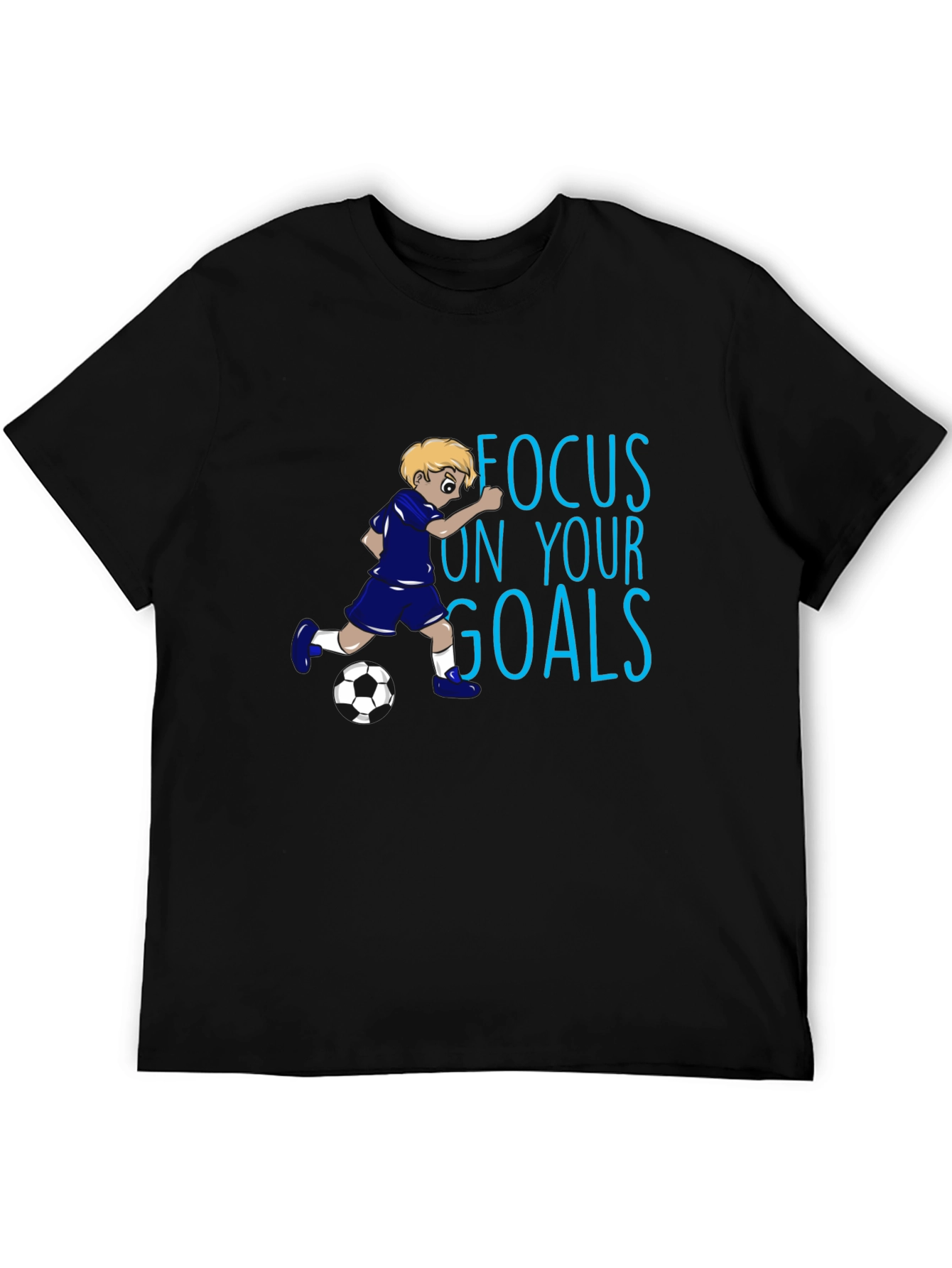 Focus on Your Goals Soccer T-Shirt
