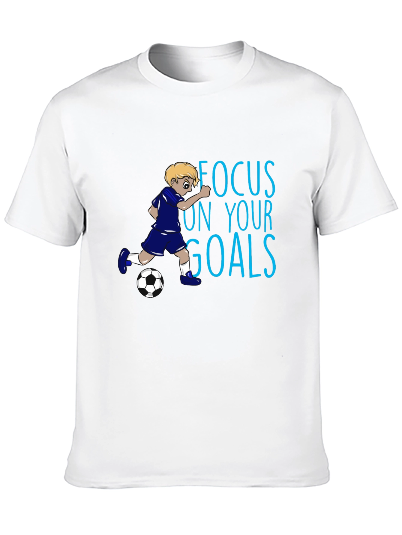 Focus on Your Goals Soccer T-Shirt