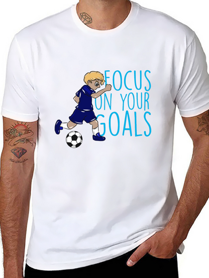 Focus on Your Goals Soccer T-Shirt