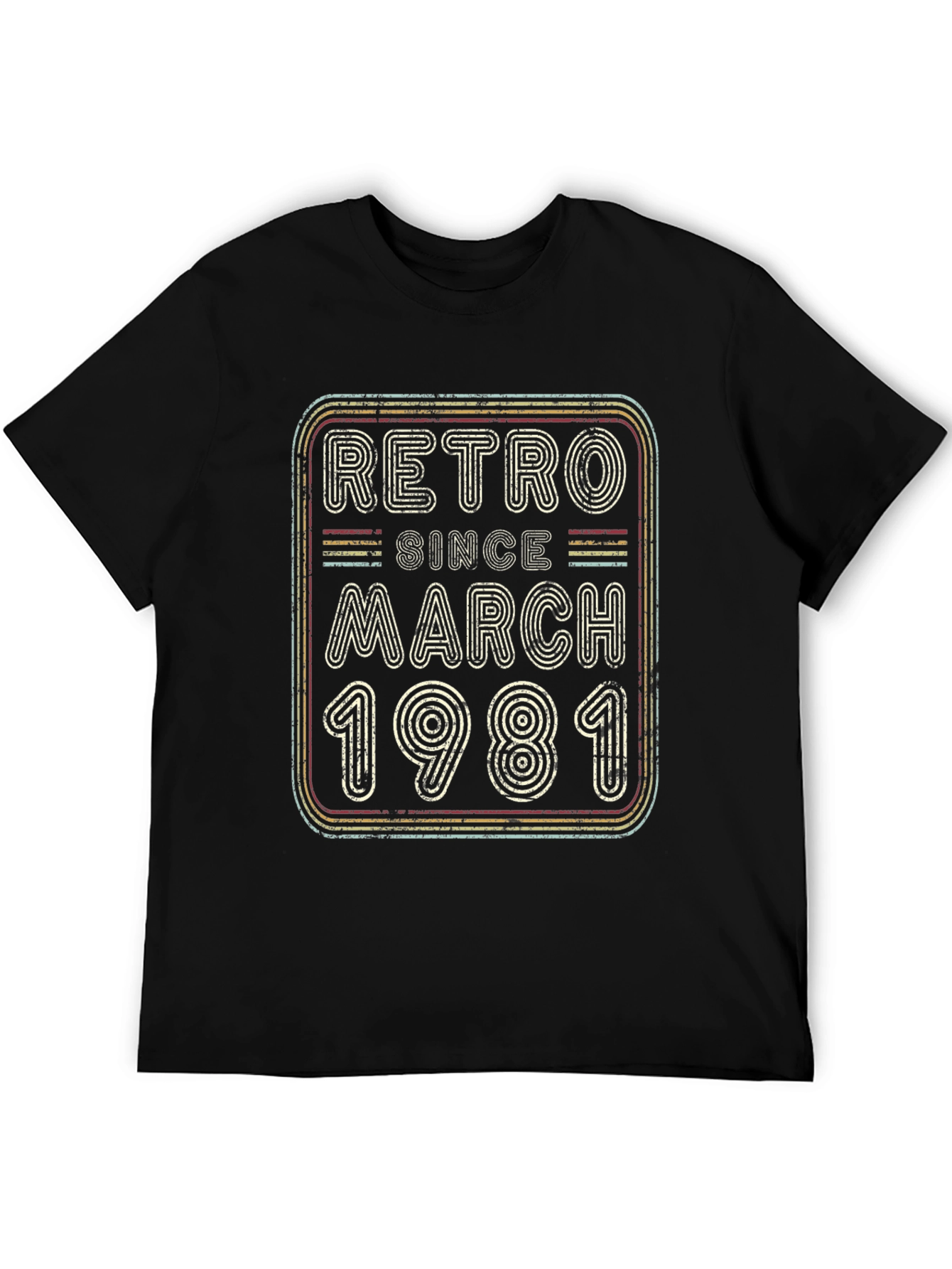 Retro Since March 1981 Graphic T-Shirt