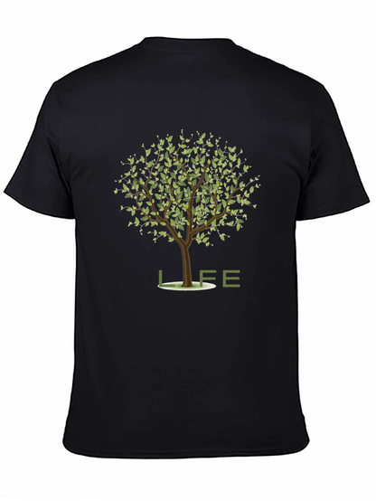 Life Tree Graphic Tee - Stylish Comfort