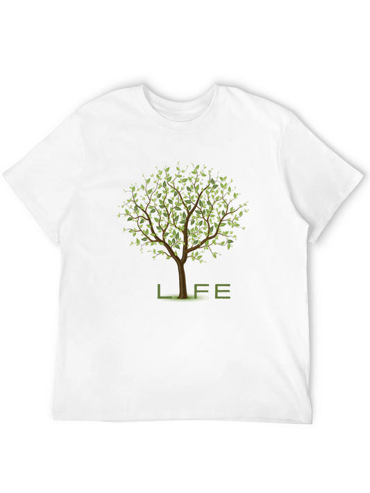 Life Tree Graphic Tee - Stylish Comfort