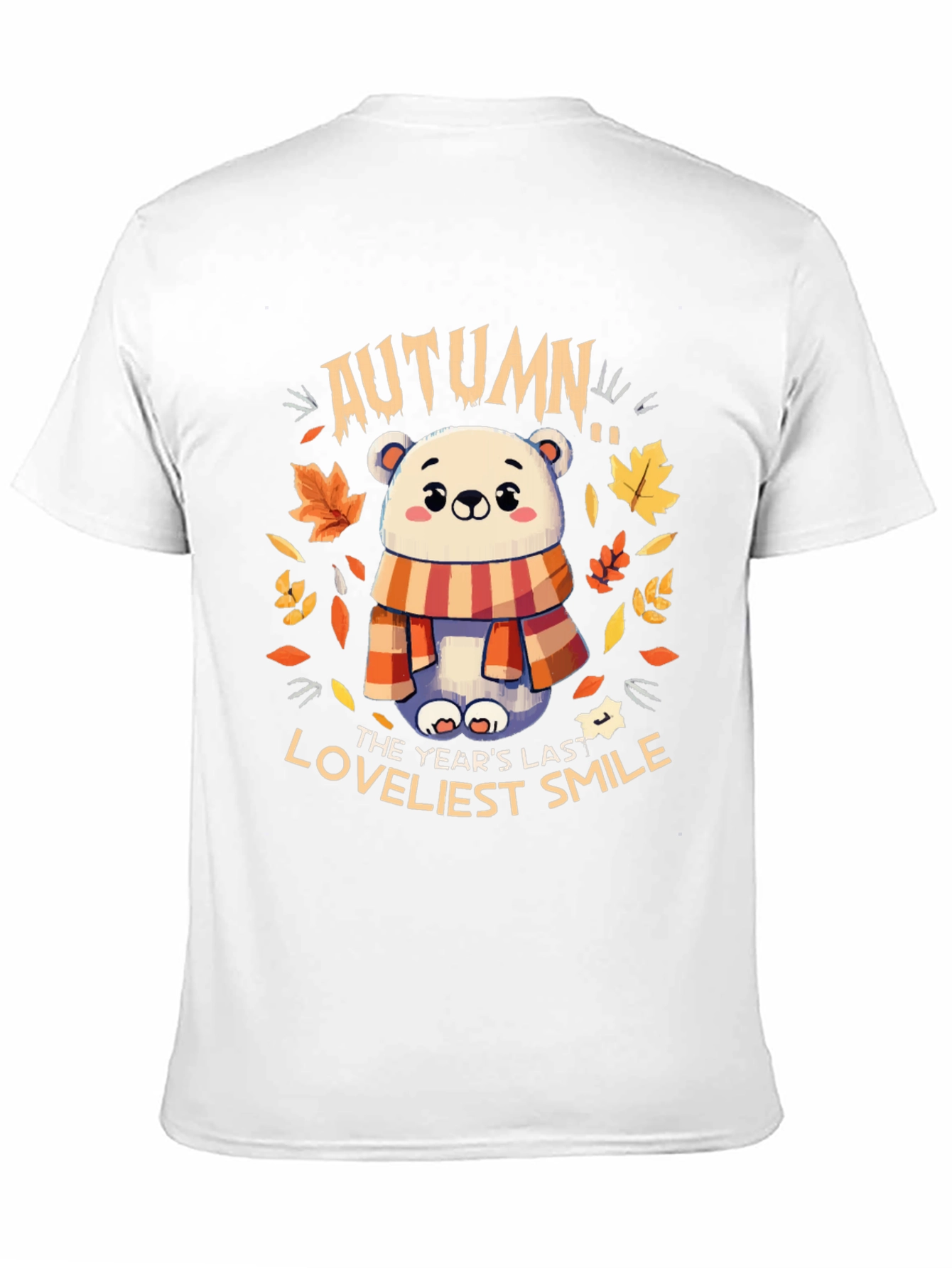 Autumn Bear Graphic T-Shirt