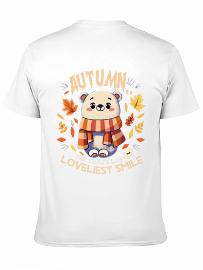 Autumn Bear Graphic T-Shirt