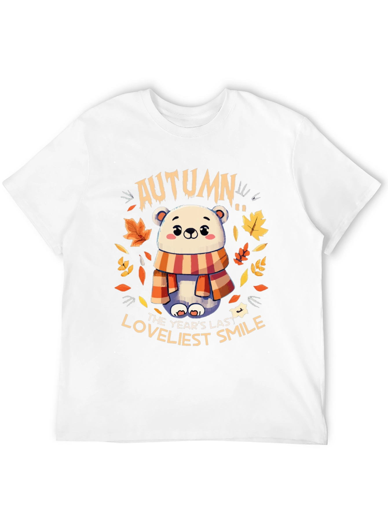 Autumn Bear Graphic T-Shirt