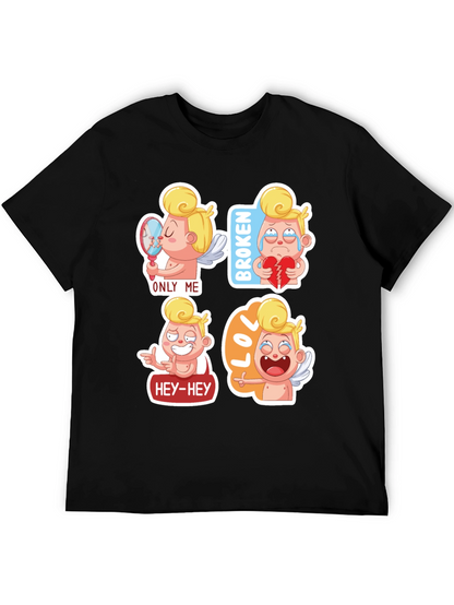 Cupid Emoji T-Shirt - Valentines Day Gift
