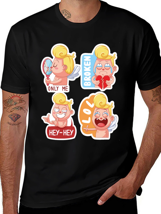 Cupid Emoji T-Shirt - Valentines Day Gift