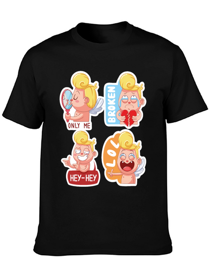 Cupid Emoji T-Shirt - Valentines Day Gift