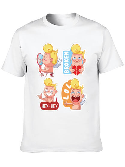 Cupid Emoji T-Shirt - Valentines Day Gift