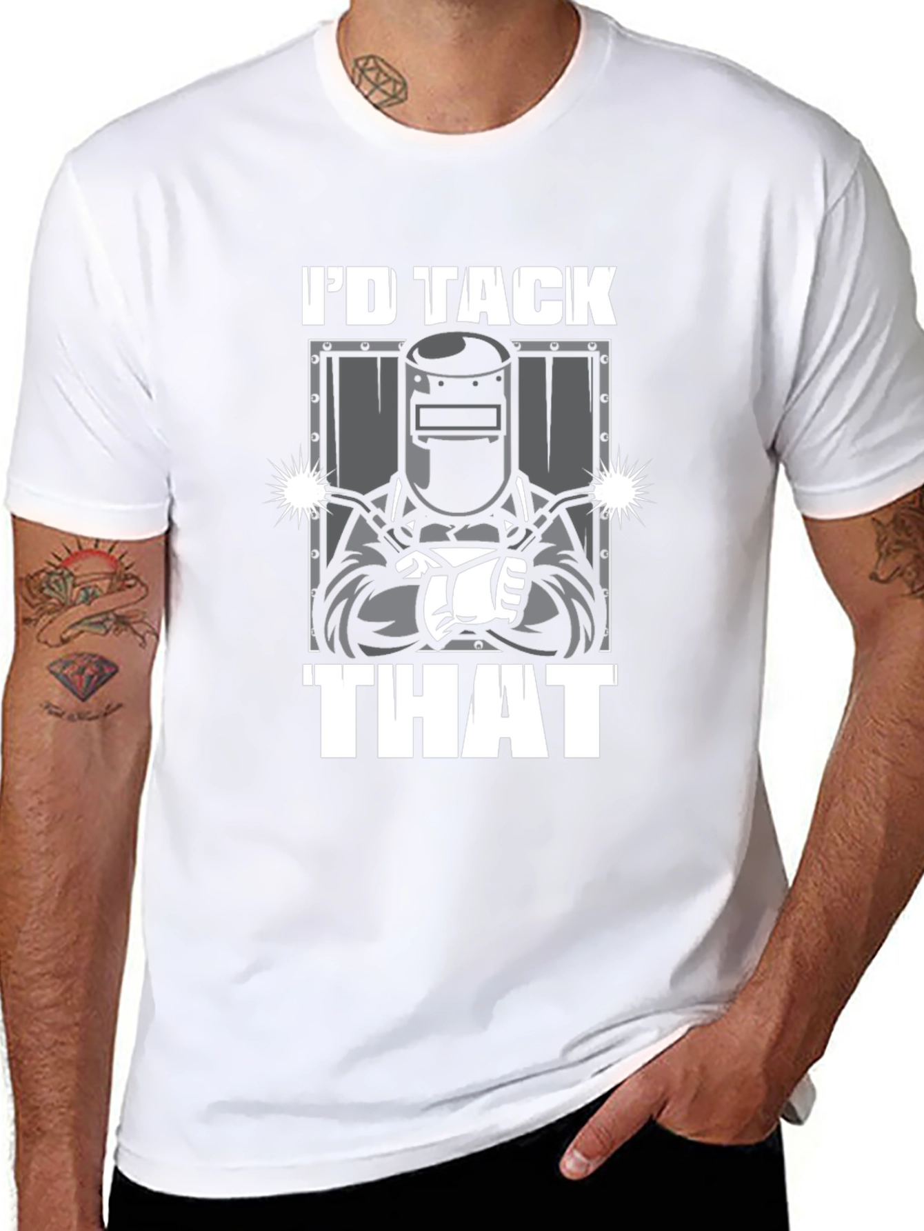 Welder Id Tack That Graphic Tee