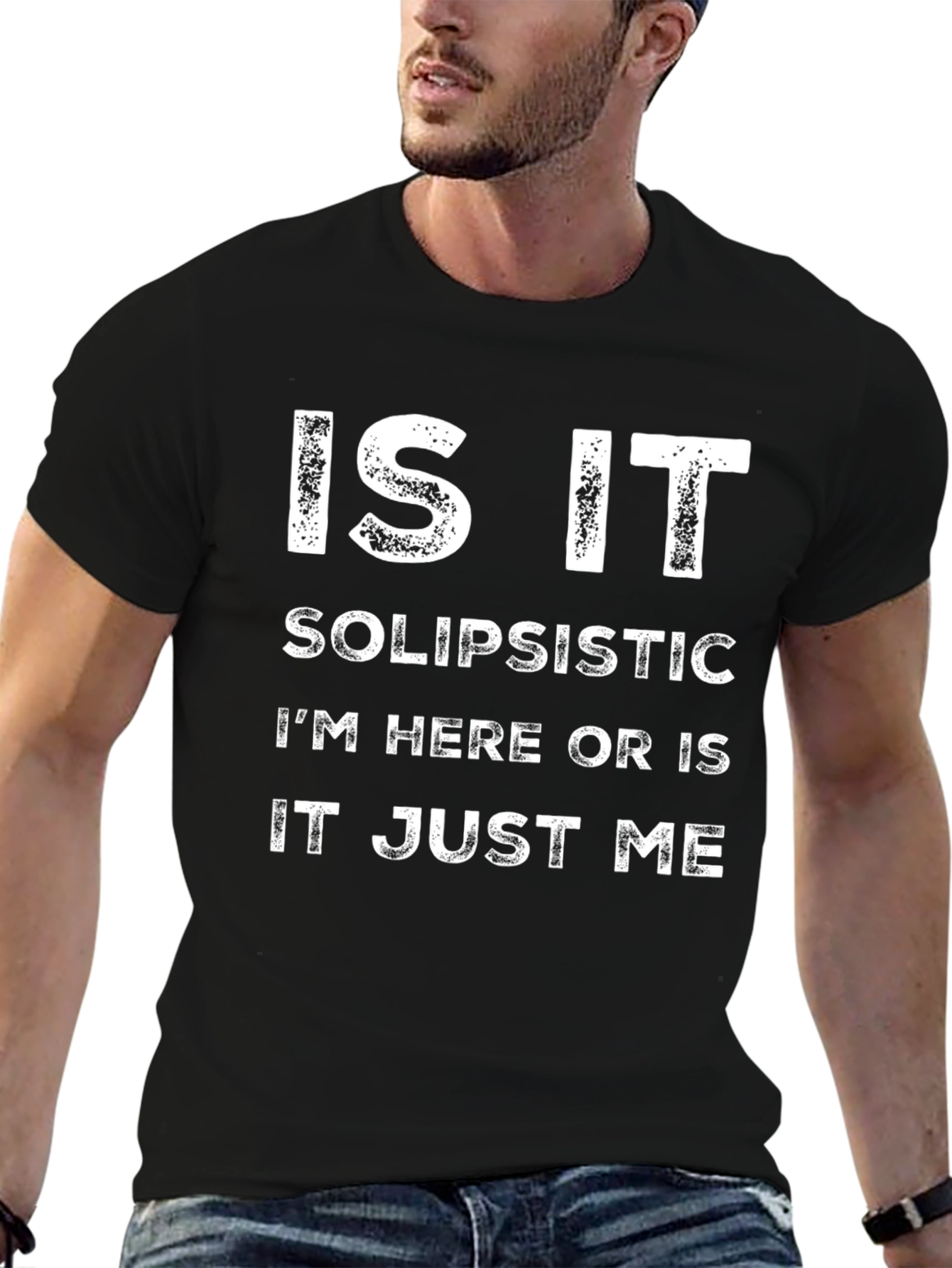 Solipsistic Philosophy T-Shirt - Funny Existential Tee