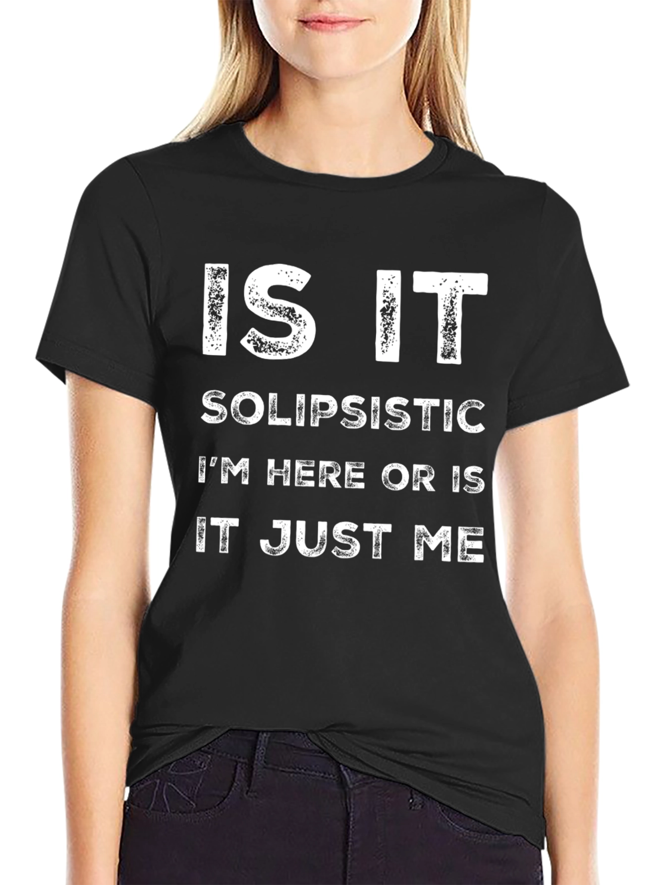 Solipsistic Philosophy T-Shirt - Funny Existential Tee