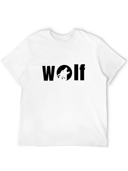 Black Wolf Graphic Tee - Urban Style