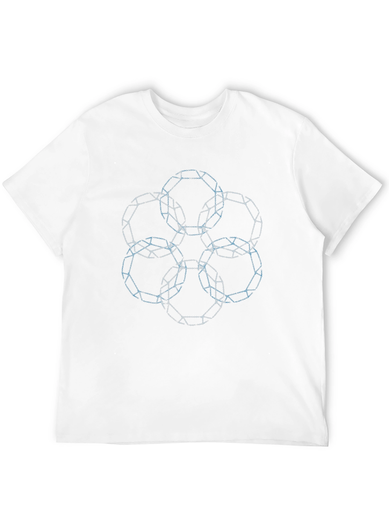 Geometric Rings Graphic T-Shirt - Modern Design