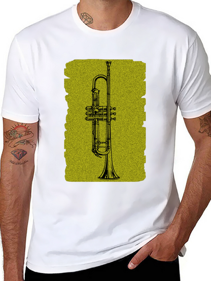 Trumpet Graphic T-Shirt - Musician Tee