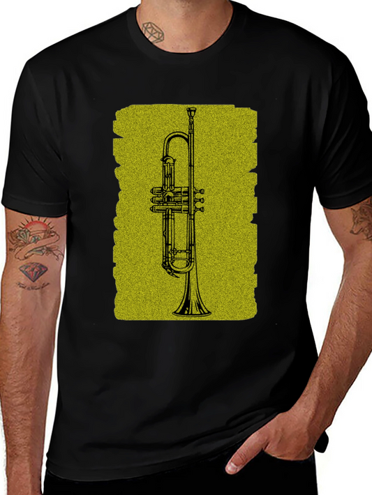 Trumpet Graphic T-Shirt - Musician Tee