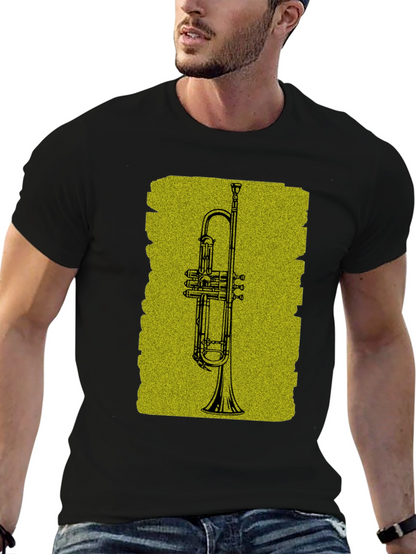 Trumpet Graphic T-Shirt - Musician Tee