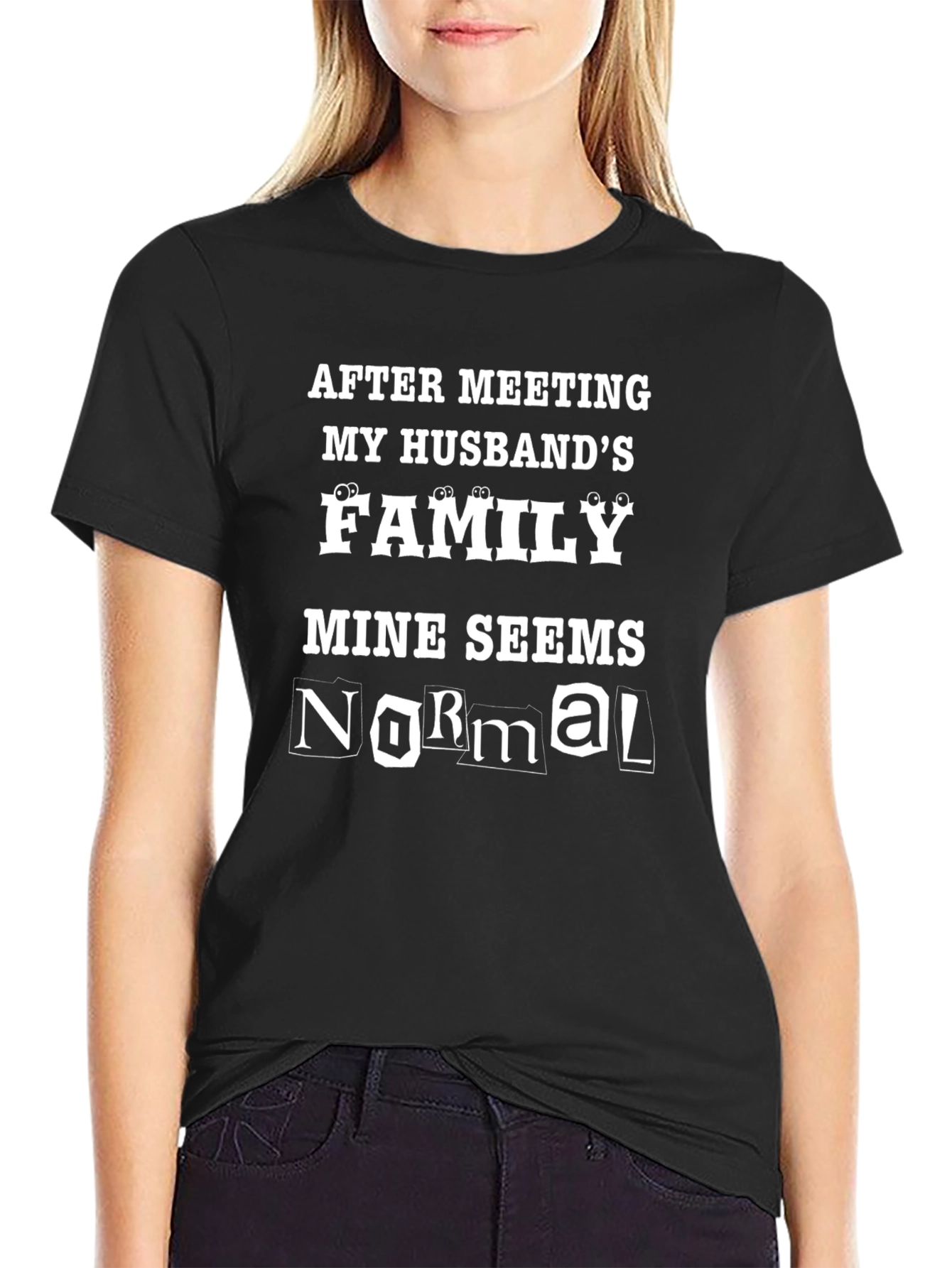 Funny My Husbands Family Graphic Tee