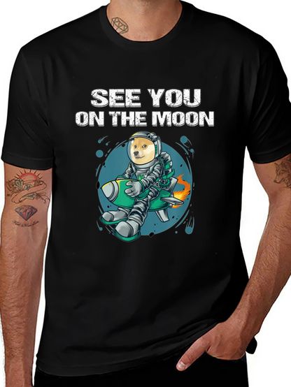 See You on the Moon Doge T-Shirt