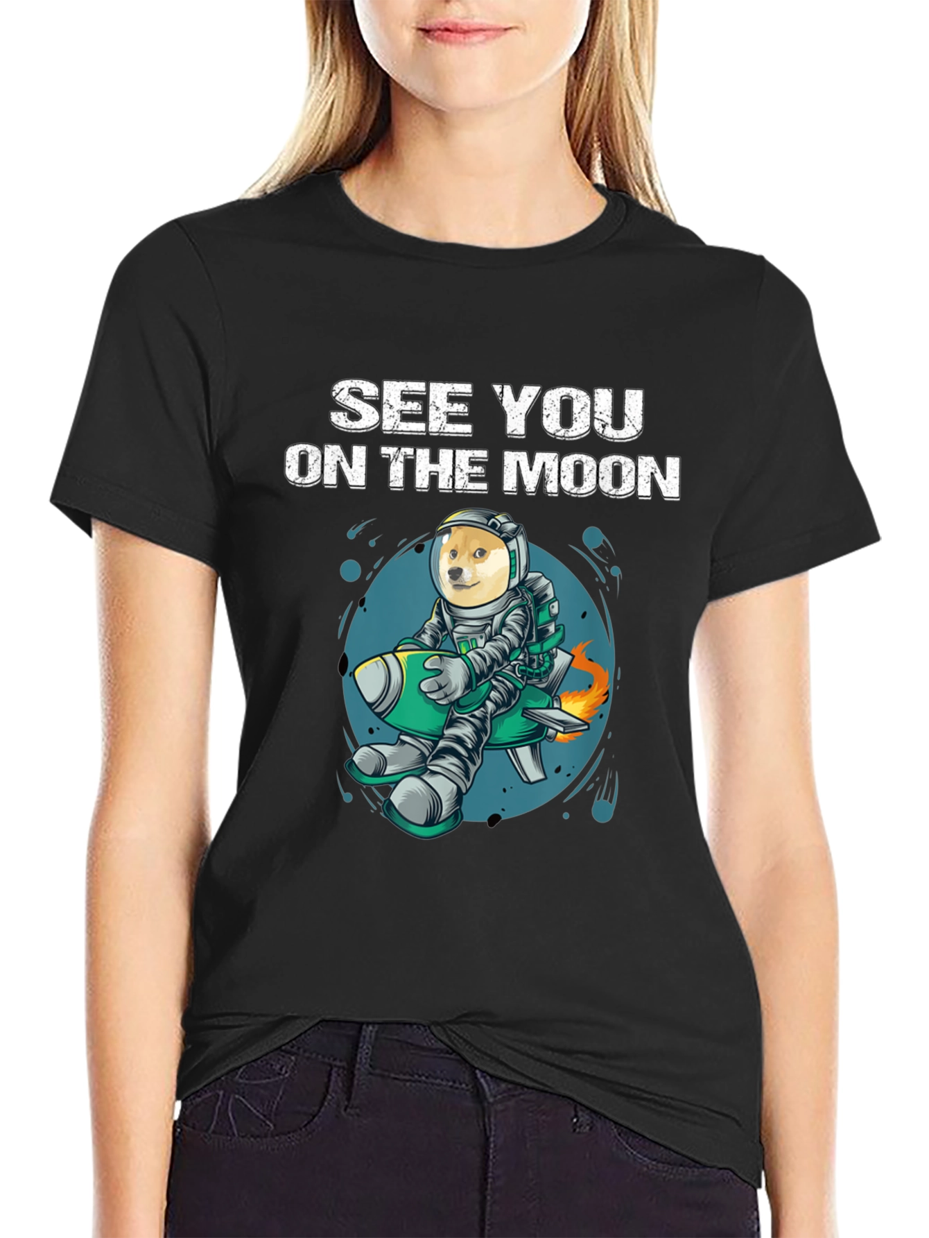 See You on the Moon Doge T-Shirt