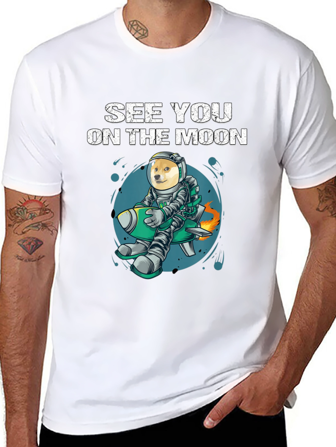 See You on the Moon Doge T-Shirt