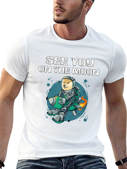 See You on the Moon Doge T-Shirt