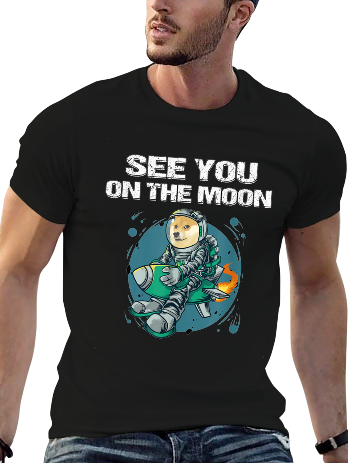 See You on the Moon Doge T-Shirt