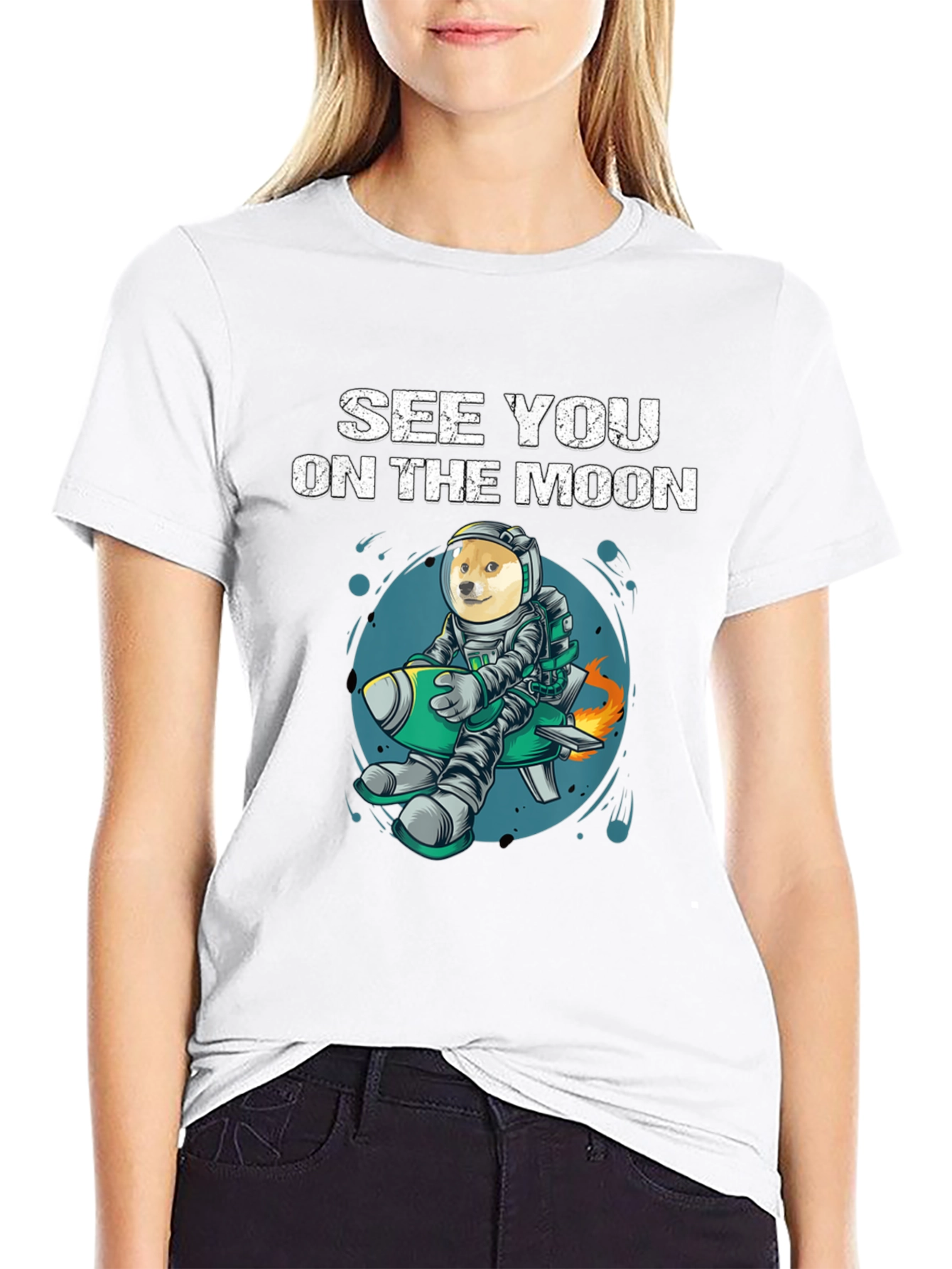 See You on the Moon Doge T-Shirt